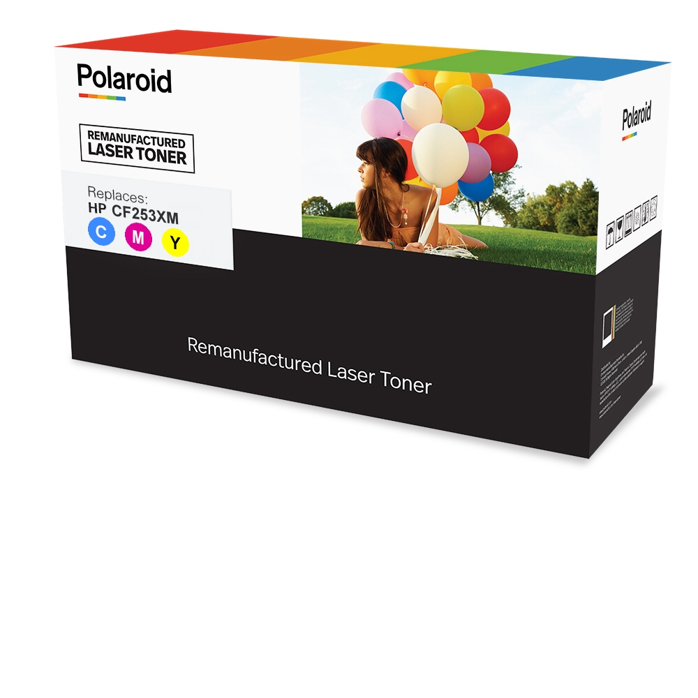 Polaroid Toner LS-PL-22750-00 ersetzt HP CF253XM C/M/Y - LS-PL-22750-00